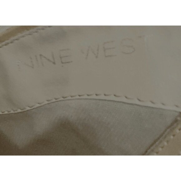 Nine West Butterfly Heart Cowboy Boots Womens Sz 7 Leather Western Riding Shoes - Picture 14 of 16